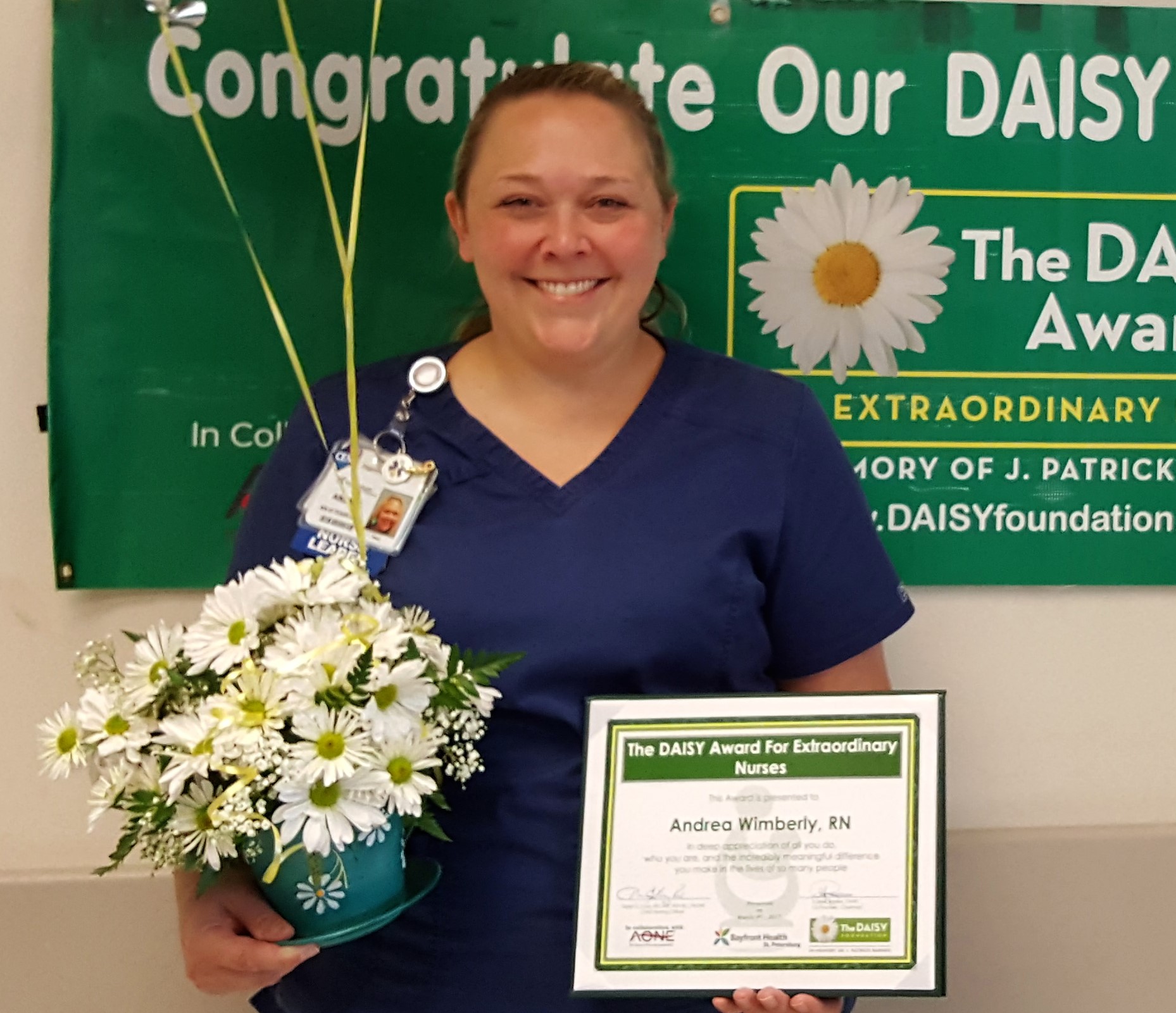 andrea wimberly DAISY Foundation