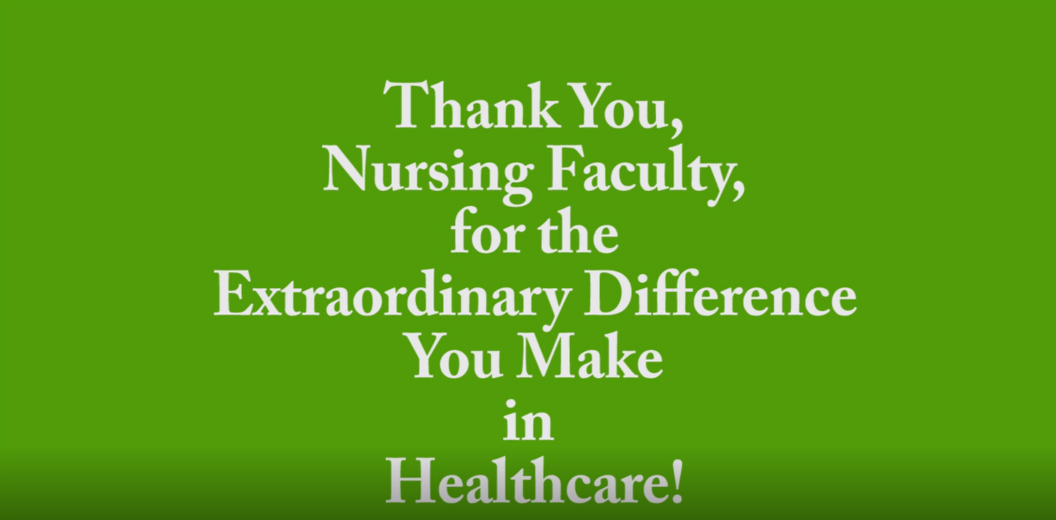 Faculty message 2020